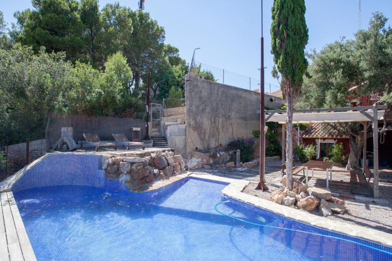 Ca Carmela, Casa Con Encanto Con Piscina "Parque Natural Sierra Calderona" Валенсія Екстер'єр фото