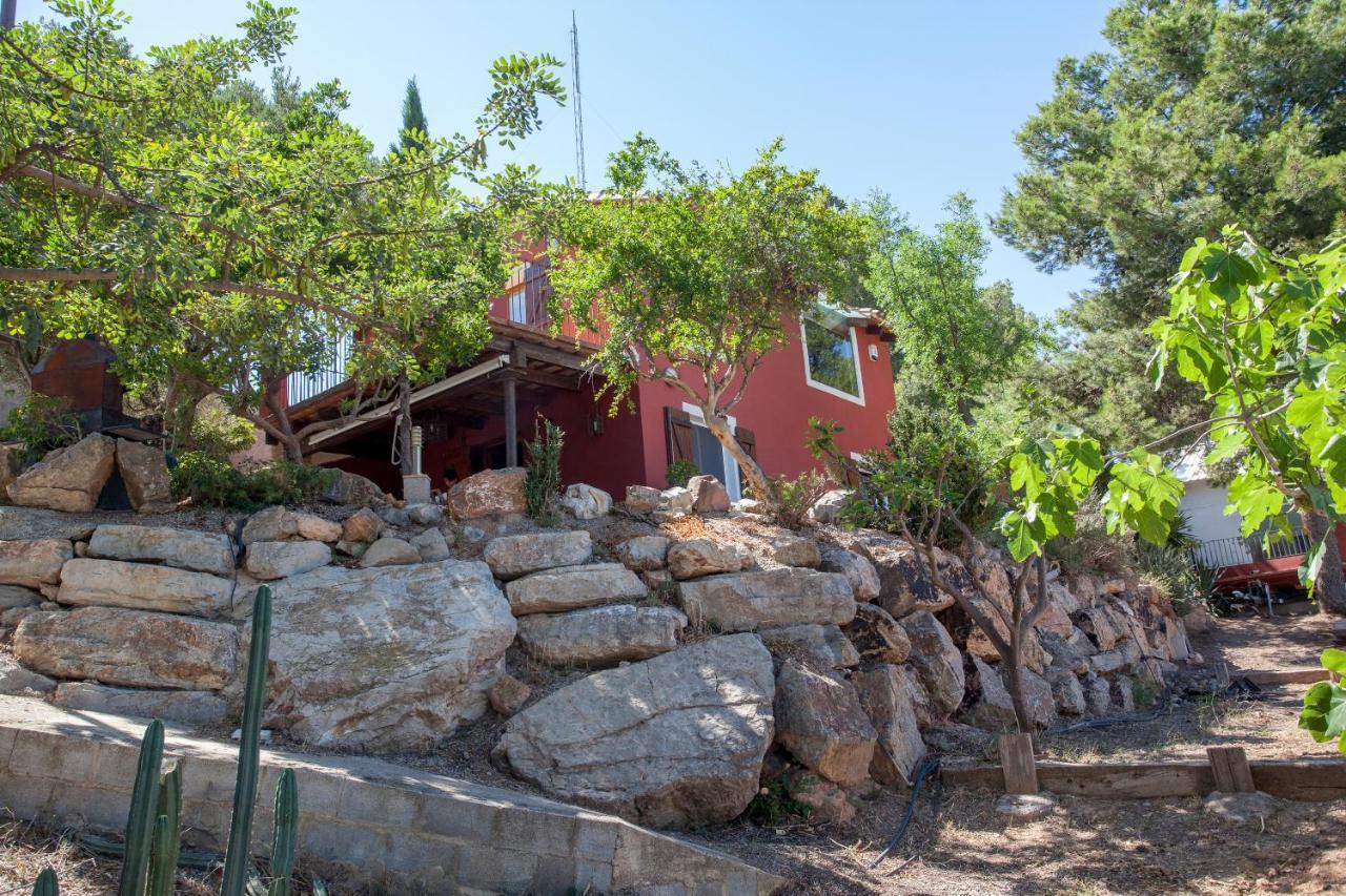 Ca Carmela, Casa Con Encanto Con Piscina "Parque Natural Sierra Calderona" Валенсія Екстер'єр фото